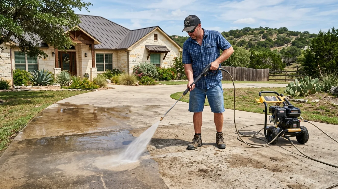 How to Maintain Your Concrete Driveway in North Texas Heat